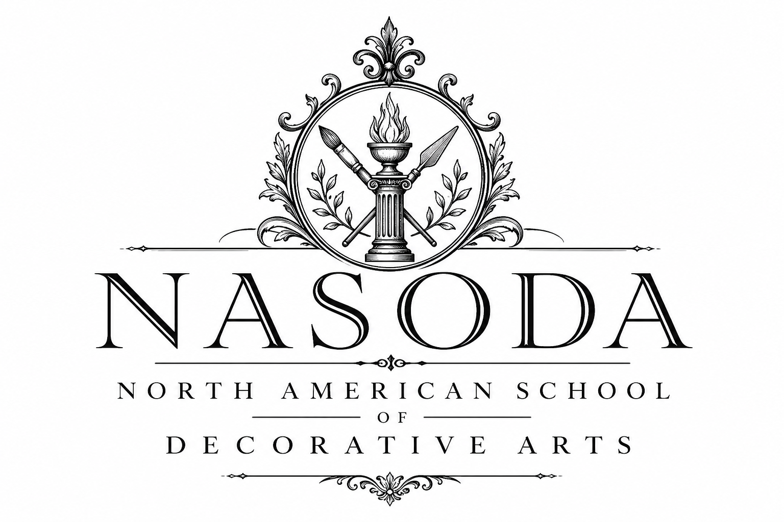 North American School of Decorative Arts Logo