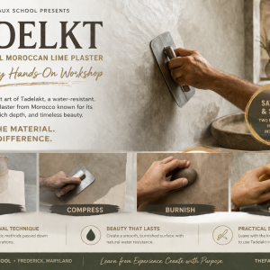 Traditional Moroccan Lime Plaster