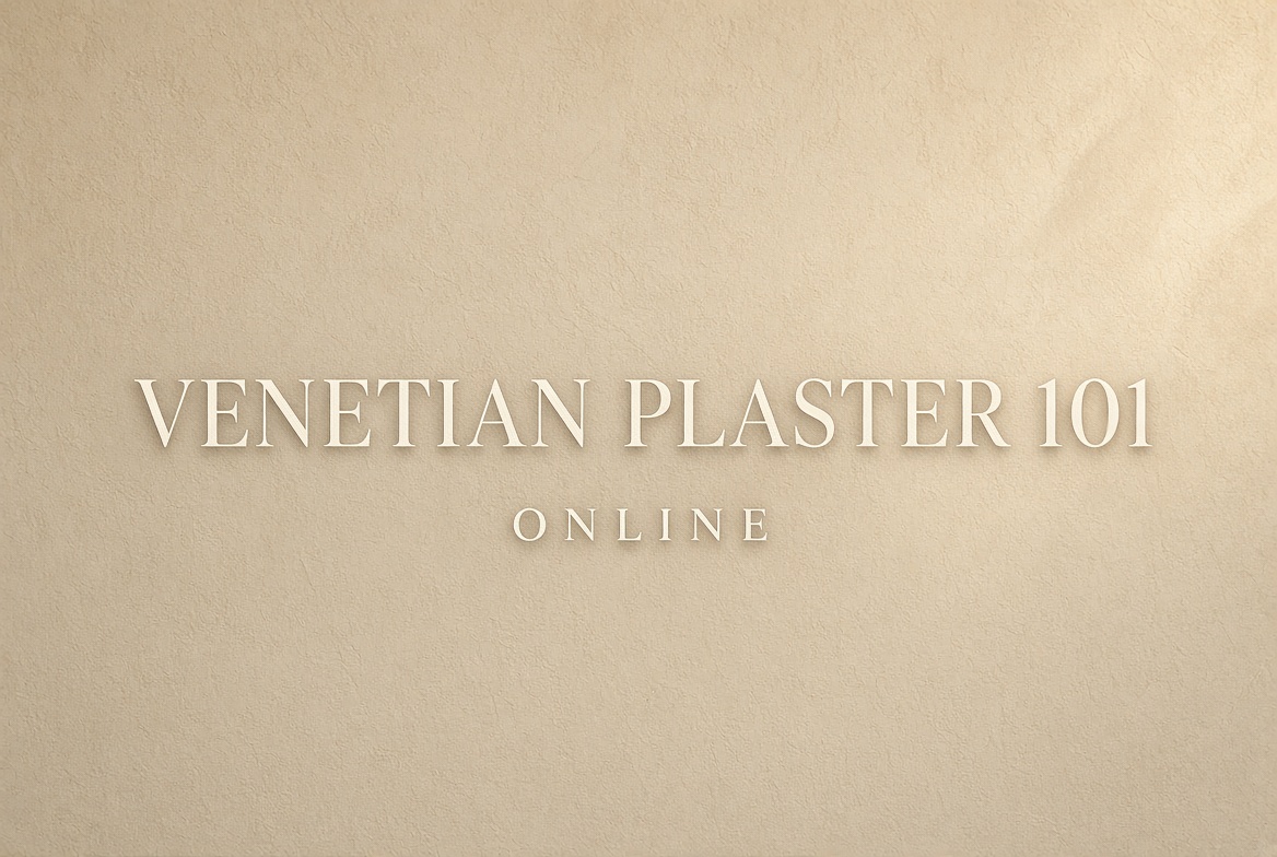 Venetian Plaster 101